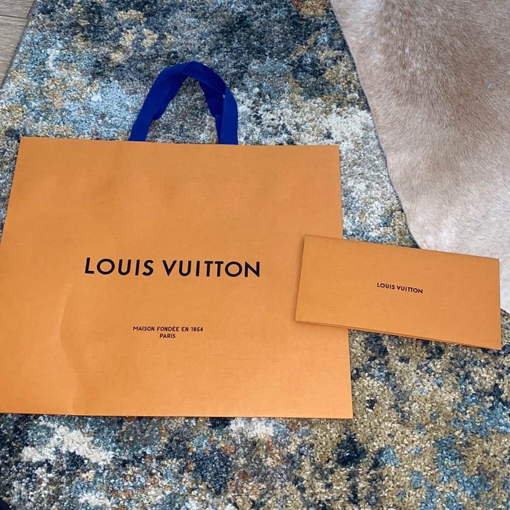 Louis Vuitton shopping bag